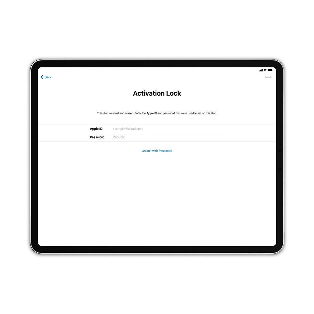 iPad WiFi iCloud Sperre entfernen (FMI-OFF)